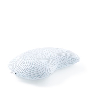 Tempur, Tempur Nackenkissen , Curve , weiss , Textil , 61x40x11 cm , Jersey , passt sich perfekt der Körperform an, atmungsaktiv, für Seitenschläfer geeignet, für Rückenschläfer geeignet , 002326009904, Tempur - Nackenstützkissen, Medium, Weiss