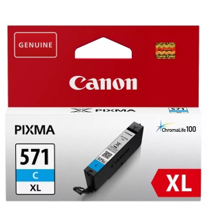 Canon, Canon Cli-571Xl XL cyan Tintenpatrone, Canon Tintenpatrone, blau, CLI-571XLC, (11ml)