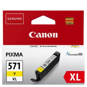 Canon, Canon Cli-571Xl XL gelb Tintenpatrone, Canon Tintenpatrone, gelb, CLI-571XLY, (11ml)