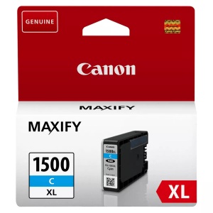 Canon, Original Tintenpatrone XL cyan Canon PGI-1500, PGI-1500C XL, Canon Tintenpatrone, blau, PGI-1500CXL, (12ml)