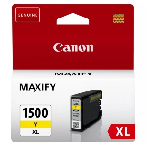 Canon, Original Tintenpatrone XL gelb Canon PGI-1500, PGI-1500Y XL, Canon Tintenpatrone, gelb, PGI-1500YXL, (12ml)
