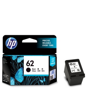 Hp, HP 62 Envy 5640 schwarz Tintenpatrone, Hewlett Packard Tintenpatrone, schwarz, No.62, C2P04AE, (200 Seiten)