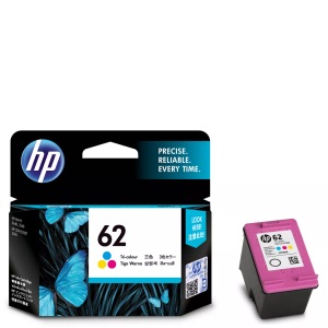 Hp, HP 62 Envy 5640 color Tintenpatrone, Hewlett Packard Tintenpatrone, farbig, No.62, C2P06AE, (165 Seiten)