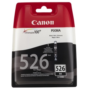 Canon, Canon Cli-526 black Tintenpatrone, Canon Tintenpatrone, schwarz, CLI-526BK, 4540B001, (9ml)