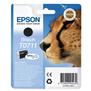 Epson, Epson T071140 schwarz Tintenpatrone, Epson Tintenpatrone, schwarz, T071140, (245 Seiten)