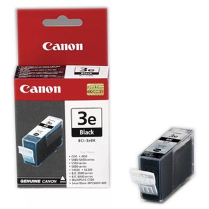 Canon, Original Tintenpatrone schwarz Canon BCI-3e bk, Canon Tintenpatrone, schwarz, BCI-3eBK, 4479A002, (500 Seiten)
