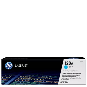 Hp, HP Toner-Modul Ce321A cyan, Hewlett Packard Toner, blau, No.128A, CE321A, (1'300 Seiten)