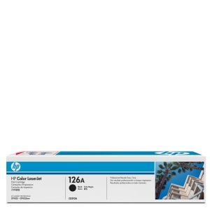 Hp, HP Toner-Modul 126A 1200 Seiten schwarz, Hewlett Packard Toner, schwarz, No.126A, CE310A, (1'200 Seiten)