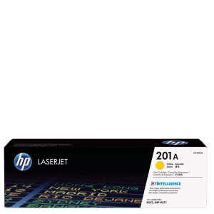 Hp, HP 201A yellow (Cf402A) Tonerkassette, Hewlett Packard Toner, gelb, No.201A, CF402A, (1'400 Seiten)