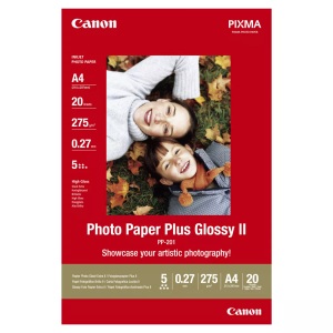 Canon, Canon Fotopapier, 20 Blatt 13 x 18 cm, Canon Foto Papier Plus, 13cm x 18cm, 260g, glossy, PP-201, 2311B018, (20 Blatt)