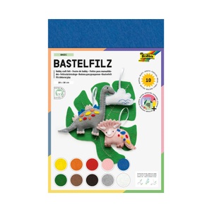Max Bringmann KG, FOLIA® Bastelfilze, folia Bastelfilz bunt 10tlg.