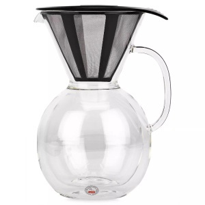 BODUM, Bodum Doppelwandiger Kaffeebereiter 1 L, Bodum - Doppelwandiger Kaffeebereiter, 1 l, Transparent