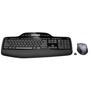 Logitech, Logitech Cordless Desktop Mk710, Logitech - MK710 Performance 2.4GHz Tastatur Keyboard CH Layout mit Zahlenblock + Maus (920-002438) - Schwarz