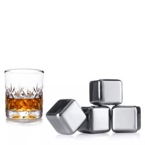 Vacuvin, Vacuvin Whisky Steine, 4 Stück, Whiskey Stones / Kühlsteine 4er-Set