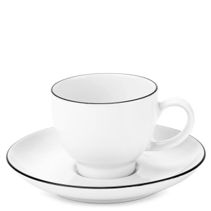 SELTMANN, Espressotasse mit Untertasse Espressotasse mit Untertasse, Seltmann - Espressotasse mit Untertasse, 90 ml, Black