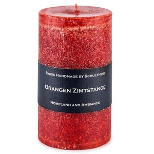 Schulthess, Schulthess Duftkerze Orange Zimtstange 120 mm, Schulthess - Duftkerze, 120 mm, Orange