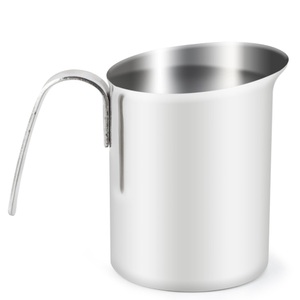 BIALETTI, Bialetti Elegance 50cl Milchkanne edelstahl, BIALETTI, Milchkanne, Milchkännchen 50cl, Produkte & Wohnen, Household & Kitchen, Gedeckter Tisch, Milchkanne