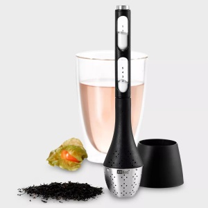 Adhoc, AdHoc Tee-Ei mit Sanduhr 21cm, AdHoc Teesieb »Santea«