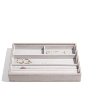 Stackers, Stackers Schmuckbox, 4 Fächer 25X18X3.7Cm, Stackers - Schmuckbox, 4 Fächer, 25X18X3.7CM, Sand