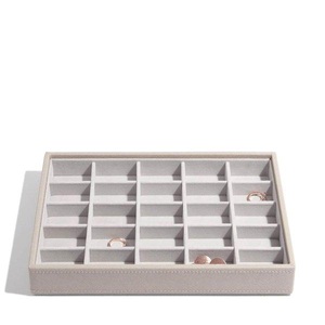 Stackers, Stackers Schmuckbox, 25 Fächer 25X18X3.7Cm, Stackers - Schmuckbox, 25 Fächer, 25X18X3.7CM, Sand