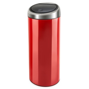 BRABANTIA, Brabantia Touchbin 30 L, Brabantia Mülleimer »Touch Bin 30 l New Red«, 1 Behälter