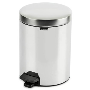 BRABANTIA, Brabantia Treteimer 5 L, Brabantia Kosmetikeimer »NewIcon 5 l, Brilliant Steel«, 1 Behälter