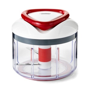 Zyliss, Zyliss E910015 Easy Pull - Hacker (Weiß/Rot/Anthrazit), Zyliss Easy Pull Multischneider Küchenutensilie weiss-rot