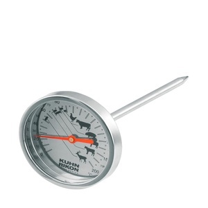 Kuhn Rikon, Kuhn Rikon Bratenthermometer Küchenutensilie, Kuhn Rikon - Braten-thermometer, Chrom
