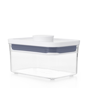 OXO, 4x POP 2.0 Behälter rechteckig, 16x10.5x8 cm, 0.6 l, GG POP Behälter rechteckig 16x10.5x8cm 0.6l