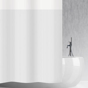 Manor, Manor Duschvorhang 180X180Cm, Manor - Duschvorhang, 180X180CM, Grau