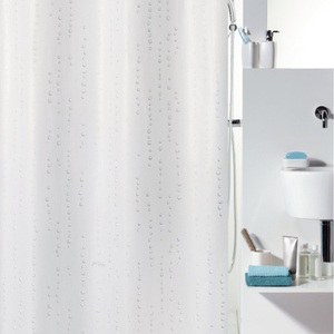 Spirella, SPIRELLA Duschvorhang Textil WET, spirella Duschvorhang »Wet 180 x 180 cm«