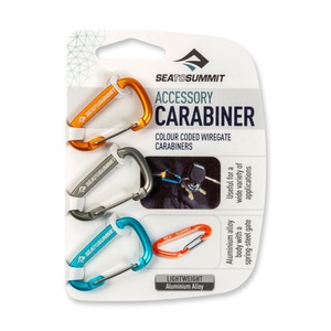 Sea to Summit, 3 Stk. Karabiner, Sea To Summit Accessory Karabiner Set S; 3 Stk Schlüsselanhänger