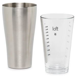Wmf, WMF Shaker 600ml, WMF Cocktail Shaker »Mixer Boston Loft 0.6 l,«