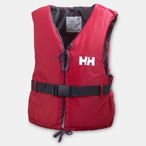 Helly Hansen, Schwimmweste, Helly Hansen Sport II - Schwimmweste Red / Ebony 60 / 70 KG