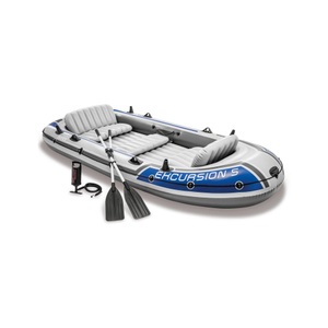 Intex, Intex Excursion 5 Set, Schlauchboot ONE Size, Intex Schlauchboot Excursion 5 | 455 cm | 600 kg