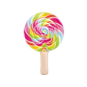 Intex, INTEX® Luftmatratze LOLLIPOP (208x135cm) aufblasbar in bunt, Luftmatratze mehrfarbig