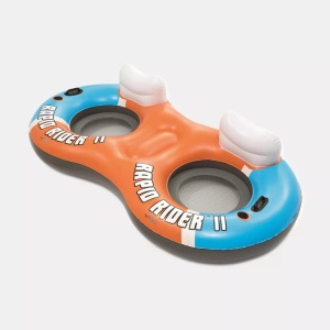 Bestway, Bestway Schwimmreifen Rapid ONE Size, Bestway - Schwimmreifen, Rapid Rider II 251x231cm, One Size, Orange