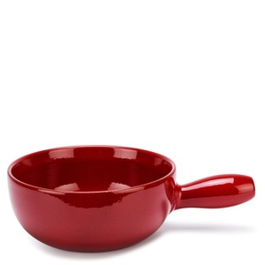 Kuhn Rikon, Kuhn Rikon Classic Caquelon 22cm, Kuhn Rikon - Fondue Caquelon CLASSIC - rot - Keramik - 8.8 cm