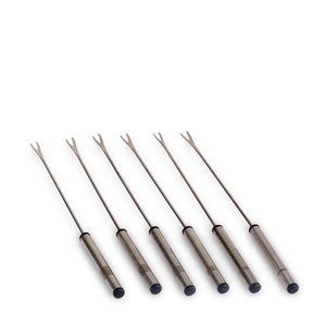 undefined, Fleischfondue-Gabeln, Nouvel - Fleischfonduegabeln-Set, 24cm, Chrom