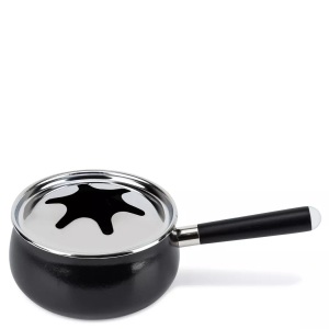 Nouvel, Nouvel Fleischfondue-Caquelon 17cm, Nouvel - Fleischfondue-Caquelon, 17cm, Black