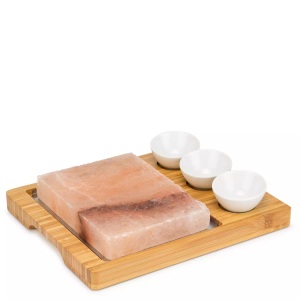 Nouvel, Nouvel Himalaya Salz Bambus Hot-Stone Set 6-tlg, Nouvel Himalaya Salz Bambus Hot-Stone Set 6-tlg