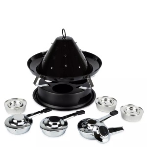 undefined, Tatarenhut, Nouvel Tatarenhut mit 3 Pastenbrennern und Rechaud