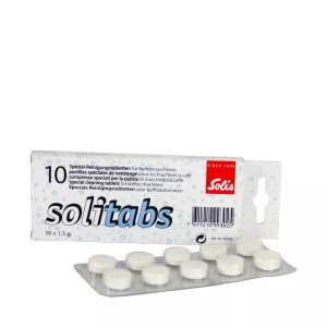 Solis, Solis 993.02 Solitabs 10 - Reinigungstabletten (Weiss), Solitabs Reinigungstabletten (10 Stk)
