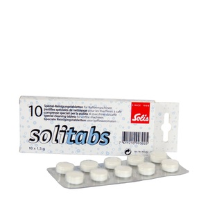 Solis, Solis 993.02 Solitabs 10 - Reinigungstabletten (Weiss), Solitabs Reinigungstabletten (10 Stk)