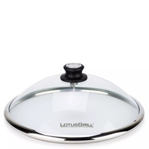 Lotusgrill, LotusGrill Glasdeckel Ø 34cm Grill Zubehör DK-GH-34, LotusGrill Glasdeckel Ø 34cm Grill Zubehör DK-GH-34