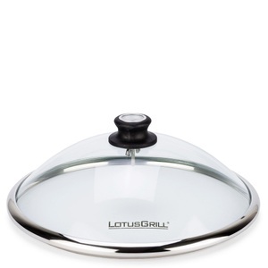Lotusgrill, LotusGrill Glasdeckel Ø 34cm Grill Zubehör DK-GH-34, LotusGrill Glasdeckel Ø 34cm Grill Zubehör DK-GH-34