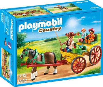PLAYMOBIL, Pferdekutsche, PLAYMOBIL® Country - 6932 -Pferdekutsche