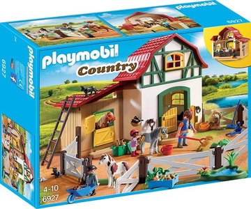 PLAYMOBIL, Ponyhof, PLAYMOBIL® Country 6927 Ponyhof mehrfarbig