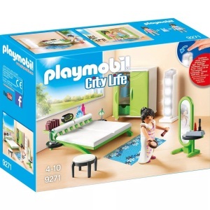 PLAYMOBIL, Schlafzimmer, 9271 Schlafzimmer von Playmobil mehrfarbig