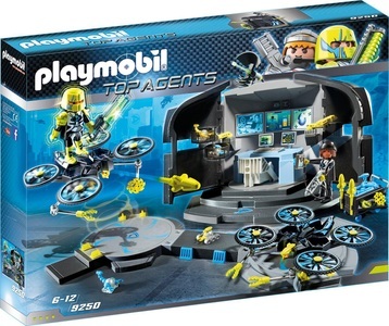 PLAYMOBIL, Dr. Drone's Command Center, Playmobil - 9250 Kommandocenter, Multicolor